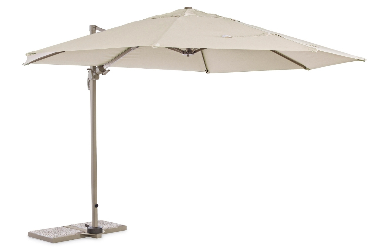 Béžový slunečník Bizzotto Orland 350 cm